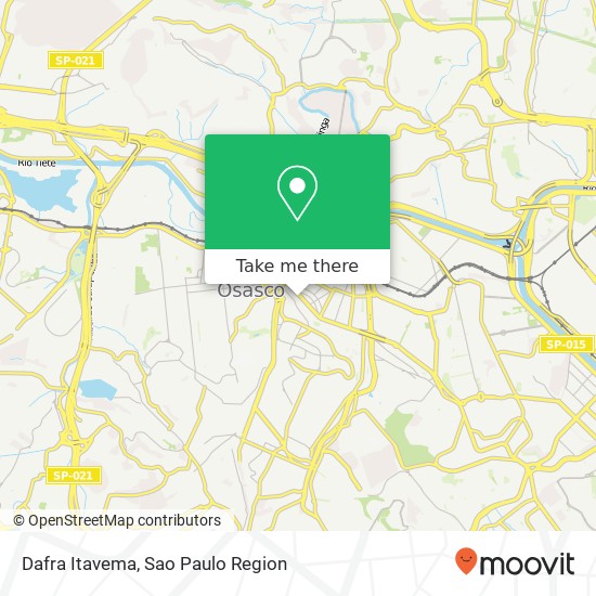 Dafra Itavema map