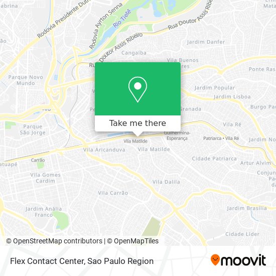 Flex Contact Center map