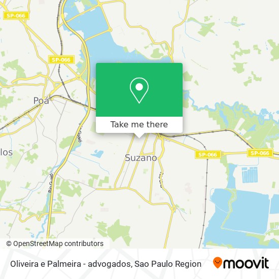 Mapa Oliveira e Palmeira - advogados