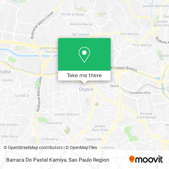 Barraca Do Pastel Kamiya map