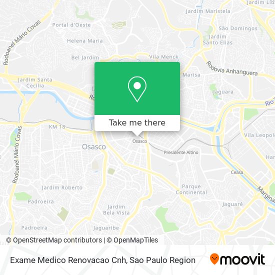 Exame Medico Renovacao Cnh map