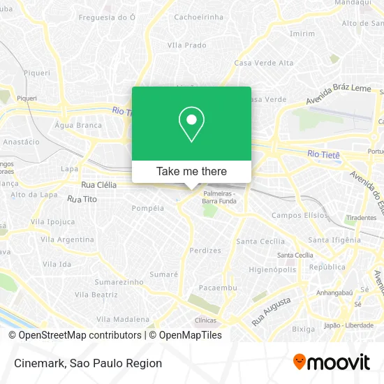 Cinemark map