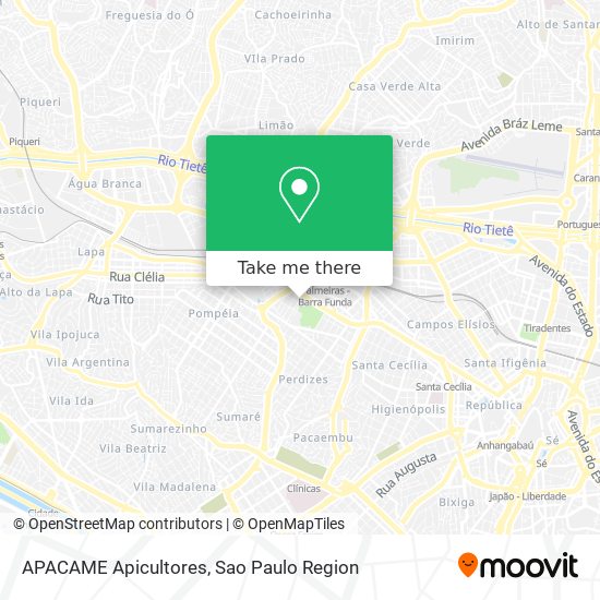APACAME Apicultores map
