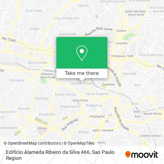 Edifício Alameda Ribeiro da Silva 466 map