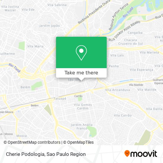 Cherie Podologia map