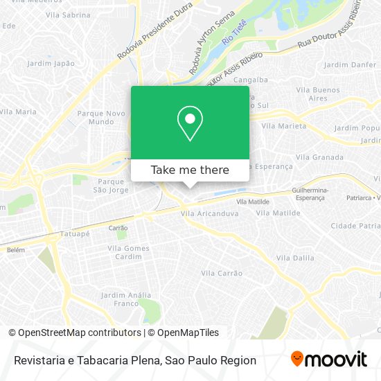 Revistaria e Tabacaria Plena map