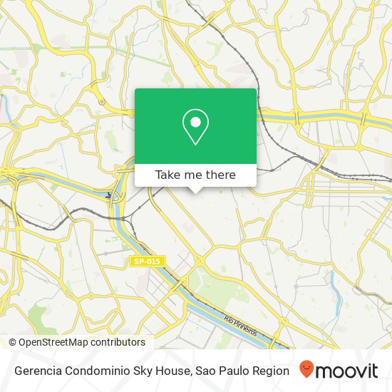 Gerencia Condominio Sky House map