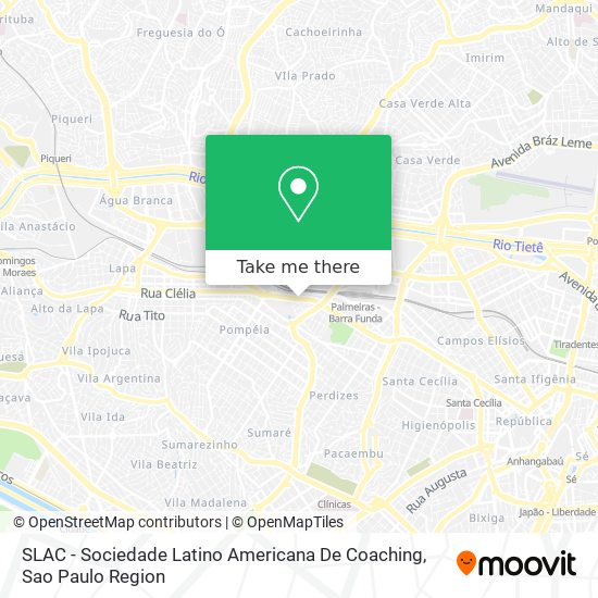 SLAC - Sociedade Latino Americana De Coaching map