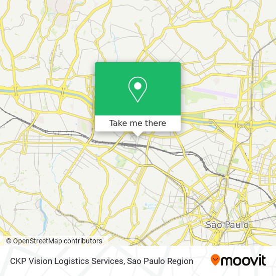 Mapa CKP Vision Logistics Services