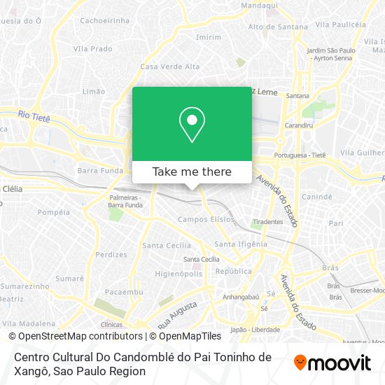 Centro Cultural Do Candomblé do Pai Toninho de Xangô map