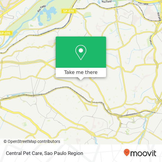 Central Pet Care map