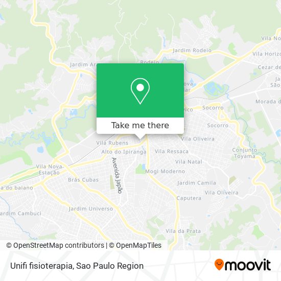 Unifi fisioterapia map