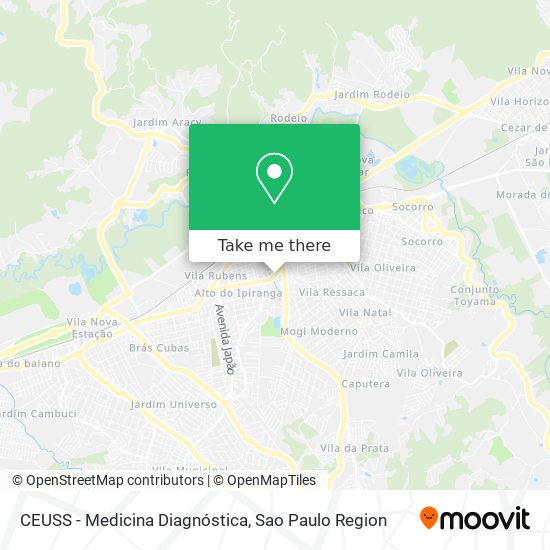 CEUSS - Medicina Diagnóstica map