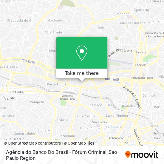 Agência do Banco Do Brasil - Fórum Criminal map