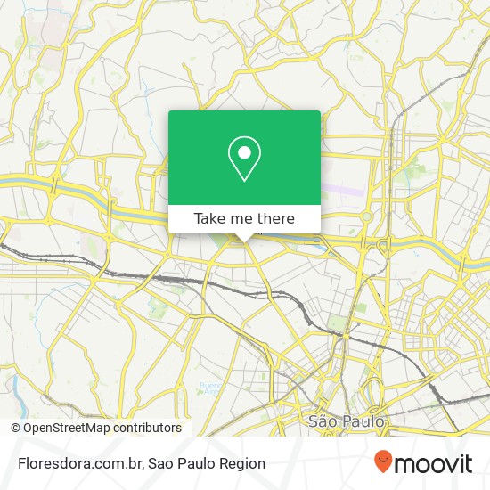 Mapa Floresdora.com.br
