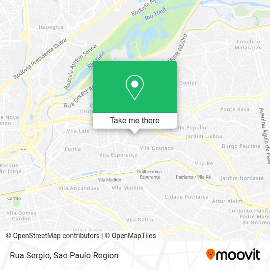 Rua Sergio map