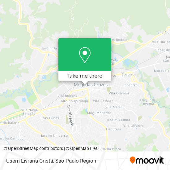 Usem Livraria Cristã map