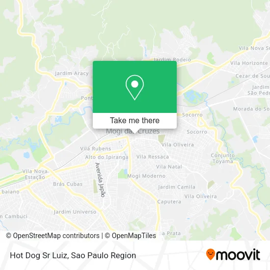 Hot Dog Sr Luiz map