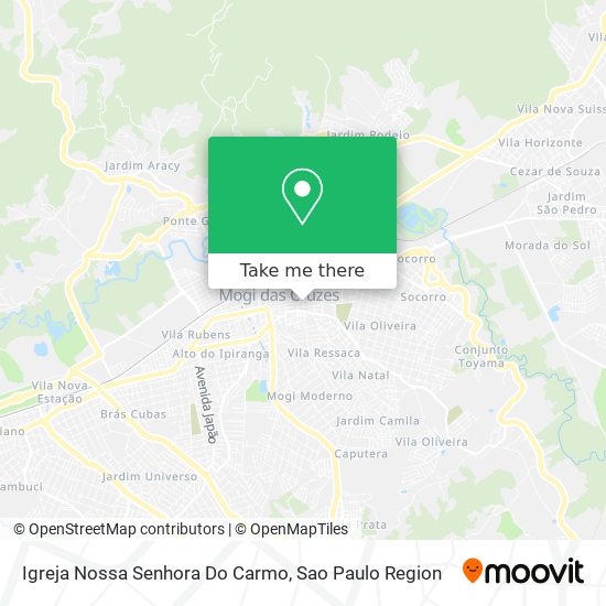 Igreja Nossa Senhora Do Carmo map