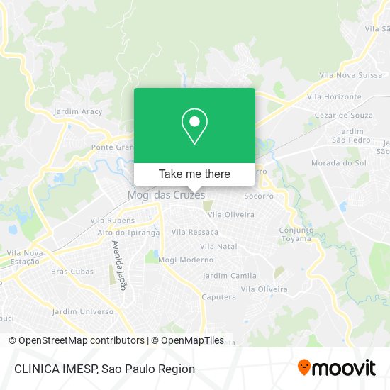 CLINICA IMESP map