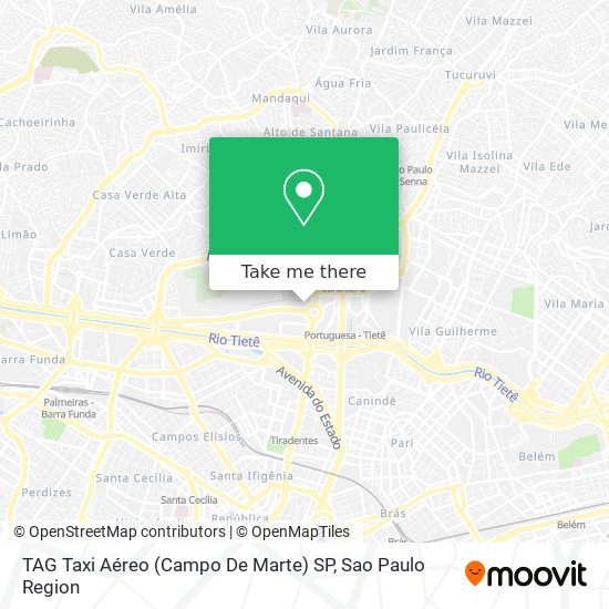 TAG Taxi Aéreo (Campo De Marte) SP map
