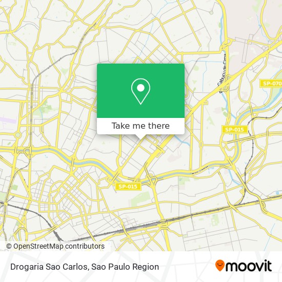 Drogaria Sao Carlos map