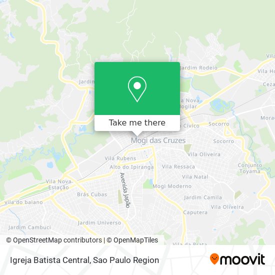 Igreja Batista Central map