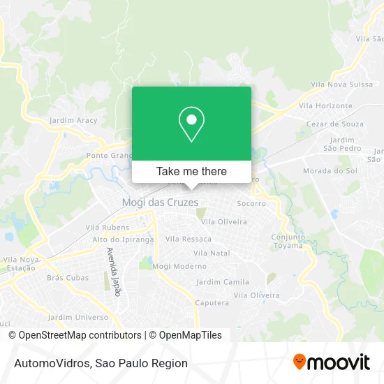 AutomoVidros map