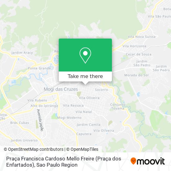 Praça Francisca Cardoso Mello Freire (Praça dos Enfartados) map