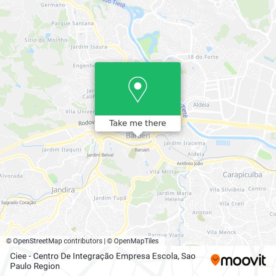 Mapa Ciee - Centro De Integração Empresa Escola