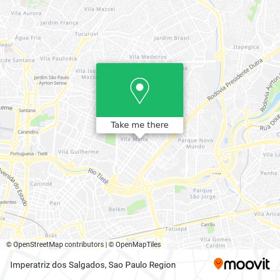 Imperatriz dos Salgados map