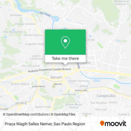 Praça Wagih Salles Nemer map