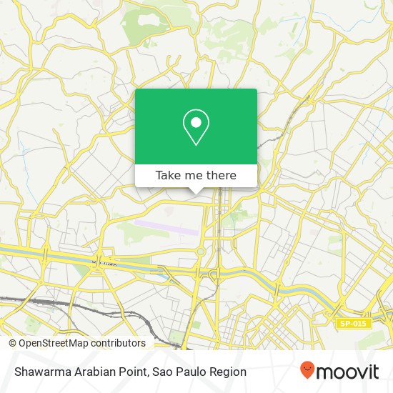 Mapa Shawarma Arabian Point