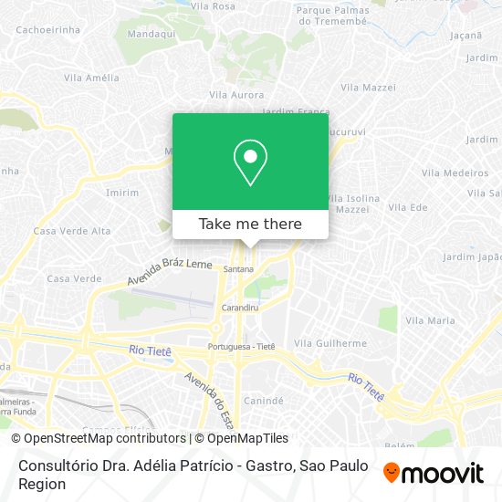 Consultório Dra. Adélia Patrício - Gastro map