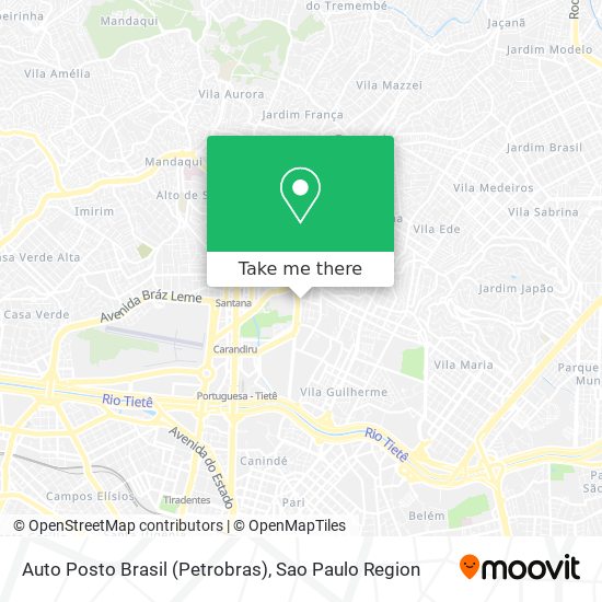 Auto Posto Brasil (Petrobras) map