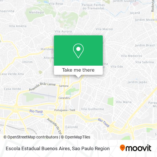 Escola Estadual Buenos Aires map