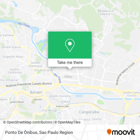 Ponto De Ônibus map