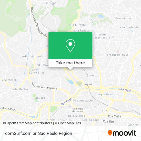 comSurf.com.br map