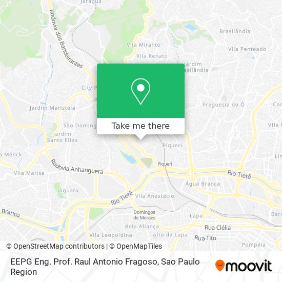 Mapa EEPG Eng. Prof. Raul Antonio Fragoso