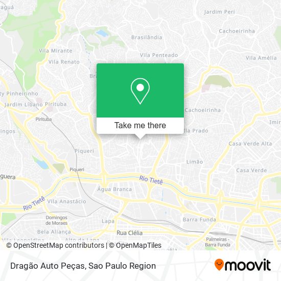 Dragão Auto Peças map