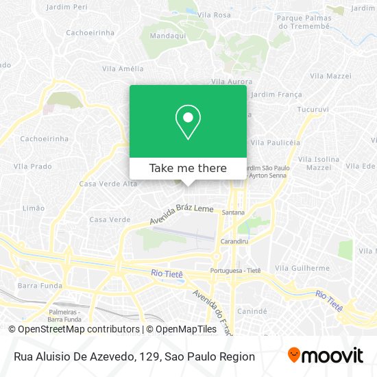 Mapa Rua Aluisio De Azevedo, 129