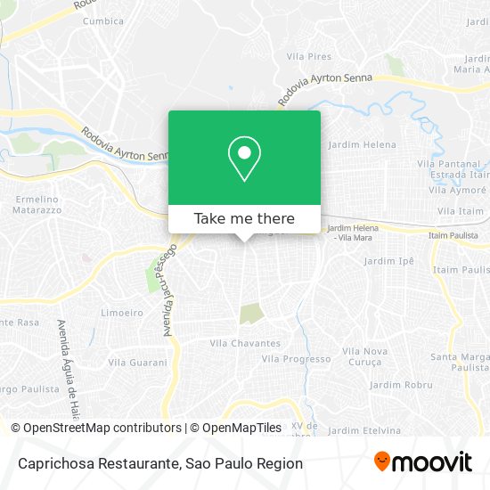 Caprichosa Restaurante map