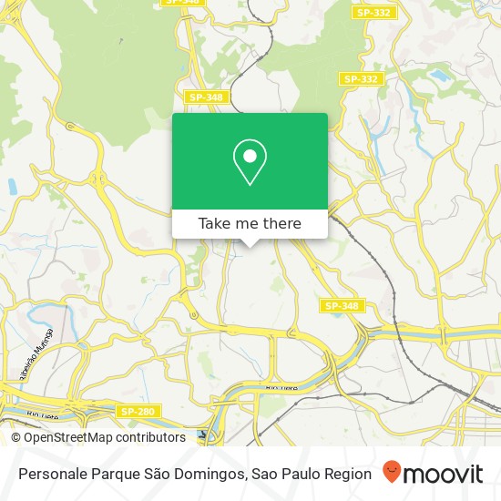 Mapa Personale Parque São Domingos