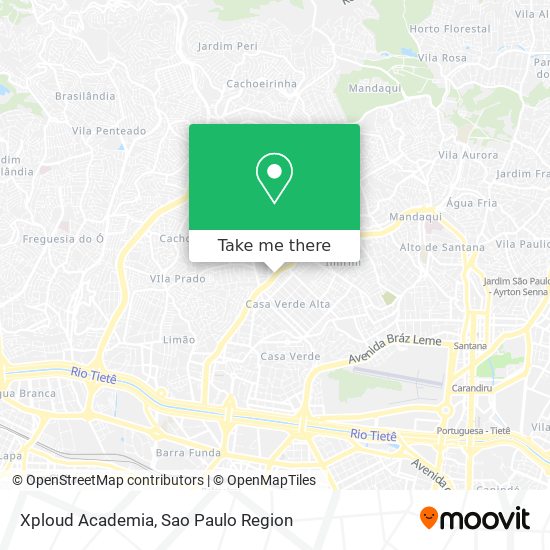 Mapa Xploud Academia