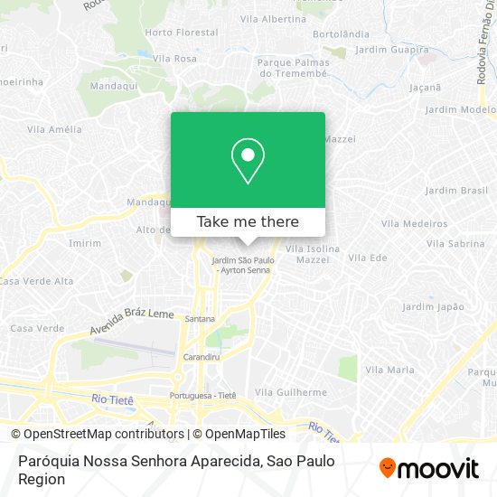 Paróquia Nossa Senhora Aparecida map