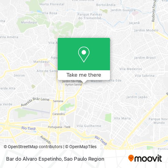 Bar do Alvaro Espetinho map