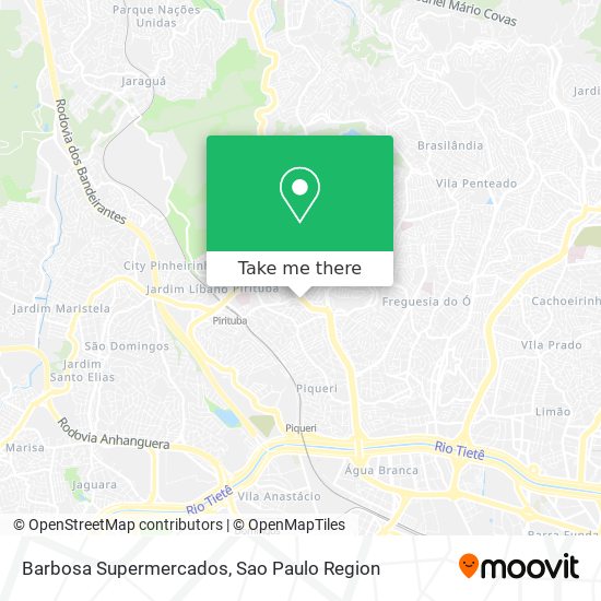 Barbosa Supermercados map