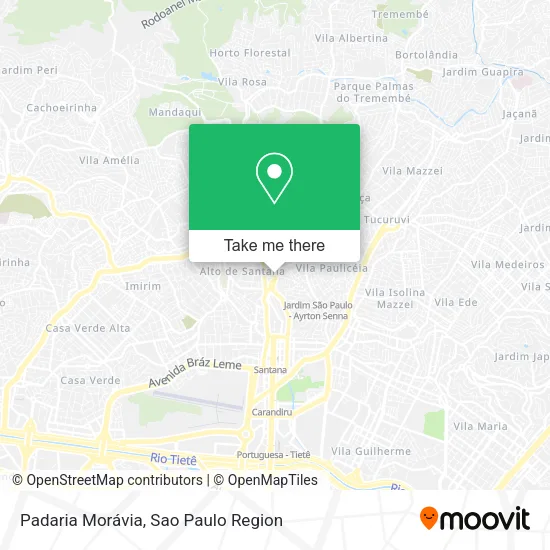Padaria Morávia map