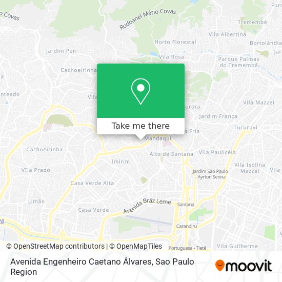 Avenida Engenheiro Caetano Álvares map