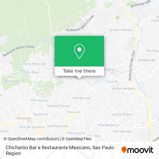 Chicharito Bar e Restaurante Mexicano map